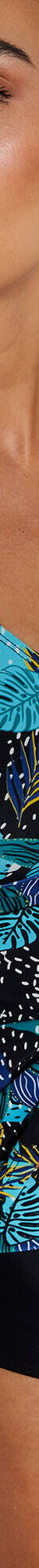 Haut de Tankini imprimé ligne post-opératoire PALOMBIA  (noir / bleu) Haut de Tankini imprimé ligne post-opératoire PALOMBIA  (noir / bleu)